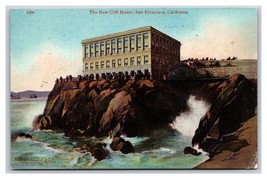 Nuovo Cliff Casa Costruzione San Francisco California Ca 1909 DB Cartolina W4 - £2.62 GBP