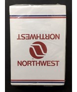 Vintage c. 1980’s NORTHWEST AIRLINES Airplane Sealed playing cards pack - $8.50