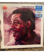 The Best of Otis Redding Translucent Blue Mono Vinyl Record - $74.98