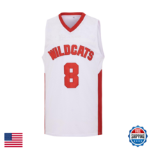 Borolin Mens Wildcats High School Jersey14 Troy Bolton Basketball Jersey... - $31.67