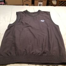 geogria state university mens Blue V Neck Windbreaker Vest Size Medium - €15,64 EUR