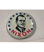 VTG 1969 Richard Nixon Presidential  political campaign pin pinback butt... - £44.65 GBP