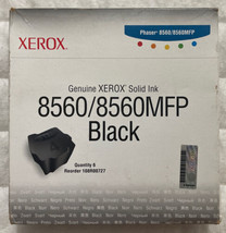 Xerox 108R00727 Black Solid Ink For Phaser 8560 8560MFP New In Retail Box FastSH - $29.98