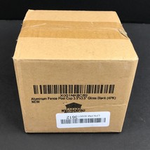 WeatherPRO Gloss Black 4x4 Aluminum Fence Post Caps (3.5”) 4 Pack 80901 ... - $14.83