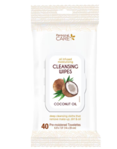 Delta Coconut Oil Infused Cleansing Wipes 40.0ea - £15.17 GBP