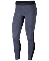 Nike Womens Pro Warm Leggings Size X-Large Color Obsidian Heather/White - £35.52 GBP