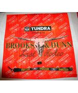BROOKS &amp; DUNN 2010 Last Rodeo Concert Tour SOUVENIR Enamel Pin Bandana &amp;... - $306.08 MXN