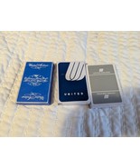 Vintage United Airlines Fly The Friendly Skies Playing Cards (3 Packs) 2... - €4,32 EUR