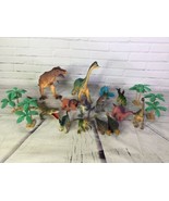 Huge Mixed Lot of 18 Dinosaurs Trees Action Figures Toys Vinyl Rubber 5i... - £21.78 GBP