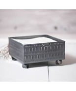 Square Napkin Holder in Country Tin - $30.07 CAD