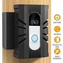 Anti-Theft Video Doorbell Mount No-Drill Door Bell Camera Attachment Easy Instal - £33.27 GBP