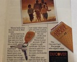 1987 Discover Card Vintage Print Ad Advertisement pa20 - £6.22 GBP