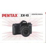 PENTAX ZX-10 OPERATING MANUAL INSTRUCTIONS BOOK ENGLISH JAPAN 569772 1996 - $6.71 CAD