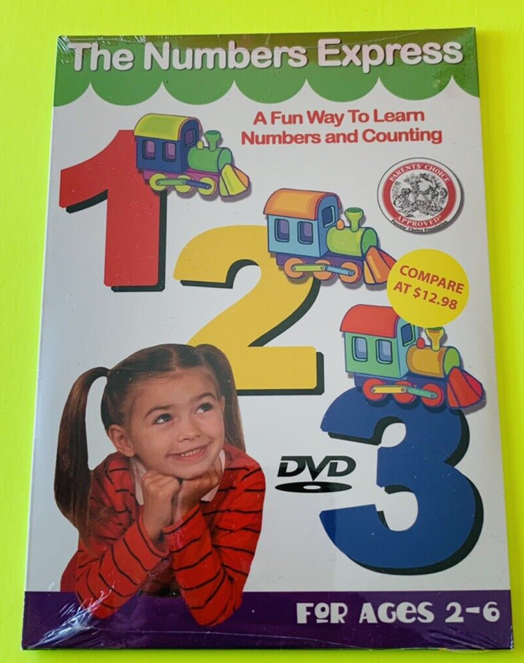 The Numbers Express: A Fun Way To Learn Numbers and Counting DVD