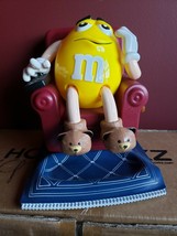 M&M's Yellow La-Zy Boy Chair Recliner Candy Dispenser out of the box - $28.00