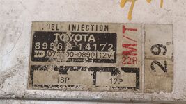 Toyota 22R MT Engine Control Unit Computer Module ECU ECM PCM 89661-14172 image 2