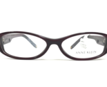 Anne Klein Eyeglasses Frames AKNY 8059 155 Purple Oval Full Rim 52-15-133 - $51.21