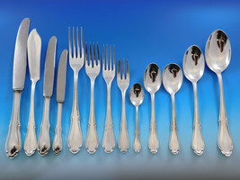 German Sterling Silver Flatware Service Set for 12 Dinner 170 pieces - £10,679.83 GBP