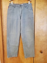 Vintage Bugle Boy Original Gray Jeans New Denim Basics 33 W x 30 L 90&#39;s 33 x 30 - £26.37 GBP