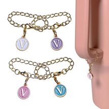 Tingyework 4PCS Letter Charm for Stanley Cup 30oz 40oz Handle V - €2,48 EUR