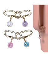 Tingyework 4PCS Letter Charm for Stanley Cup 30oz 40oz Handle V - $53.22 MXN