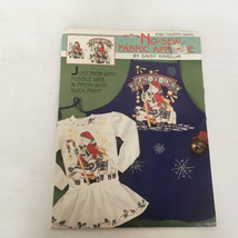 6362 country santa no sew fabric applique by daisy kingdom  peace love joy  - $19.75