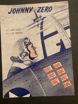Johnny Zero Sheet Music Piano Vocal Guitar Lawnhurst Vintage Pilot 1943 ... - $4.20