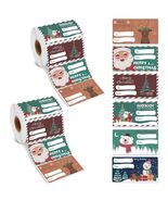 2 Pack Tags 1000PCS Present Labels 6 Classic Designs for Wrapping Paper - $70.47 MXN