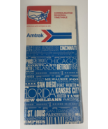 Amtrak Consolidated Consolidated Regional Timetable 1972 - £7.80 GBP