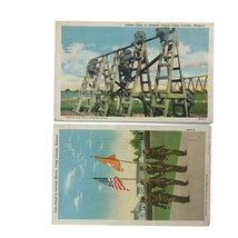 Vintage 1942 WWII US Army Soldier Training Postcards Camp Crowder Missou... - $18.66