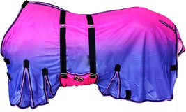 Horse Mesh Lightweight Breathable Summer Spring Sheet Bellyband Pink 73439 - £43.94 GBP