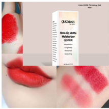 Throbbing Red Pear Color #6: Lip Matte Cream long lasting waterproof lipstick - £12.82 GBP