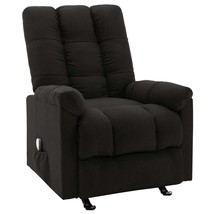 Recliner Black Fabric - $5,661.71 MXN