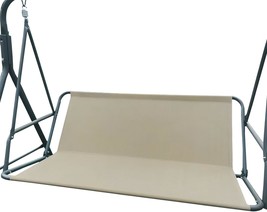 Porch Patio Swing Seat Cover, Bench Swing Replacement Covers, 600D, Beige-M - $44.92