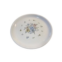 Tabletops Unlimited Victorian Bouquet Bread Butter Plate No Trim Blue Pe... - $22.76