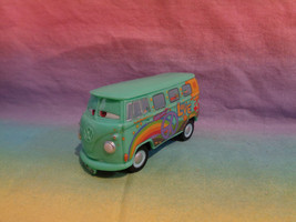 McDonald&#39;s 2006 Disney Pixar Cars Movie Fillmore Volkswagen Bus Hippie Van - £1.78 GBP