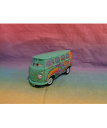 McDonald&#39;s 2006 Disney Pixar Cars Movie Fillmore Volkswagen Bus Hippie Van - £1.81 GBP