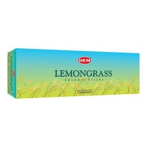 HEM Lemongrass Incense Stick (120 Sticks) Agarbatti for Puja, Freshness ... - $12.93