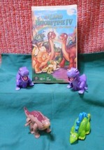 Lot: Land Before Time, Burger King Kid’s Club Meal Toys, VHS Movie, 1997 Vintage - £14.91 GBP