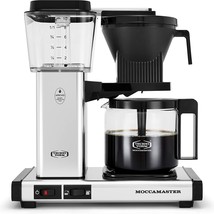Moccamaster KBGV Select Polished Silver 10-Cup Coffee Maker - £432.58 GBP