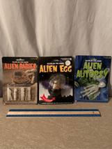 ALIEN TOYS Vintage LOT of 3, Accoutrements from Outer Space, NEW 1996, Roswell - £11.90 GBP