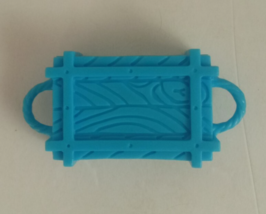 2004 Milton Bradley Buckaroo! Replacement Parts Plastic Crate Blue - $2.96