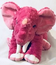 Petting Zoo Very Soft Pink Elephant Baby Plush Stuffed Animal Toy Gift RARE! HTF - £26.30 GBP