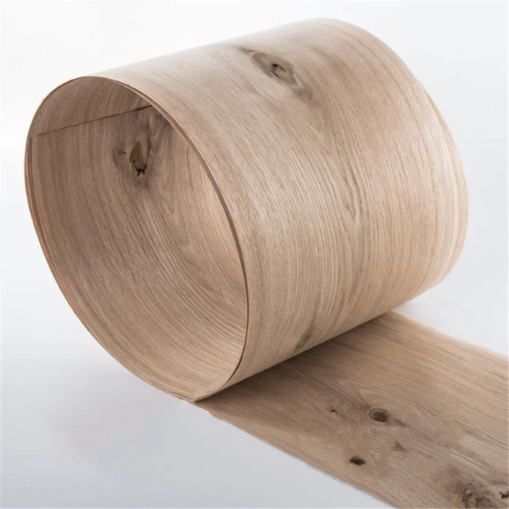 Natural Wood Veneer Oak with Burl Vintage Furniture about 27x250cm 0.5mm Thi - £31.86 GBP+