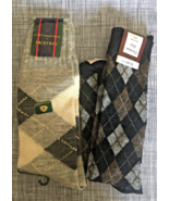 (2) Vtg 80s Christian Dior Alexander Julian Men&#39;s 10-13 Acrylic Wool Nyl... - $32.87 CAD