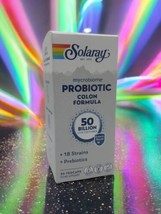 Solaray Mycrobiome Probiotic Colon 50Bill. CFU 30 Caps Microbiome Exp 04... - £26.64 GBP