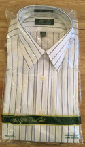 Vintage Sears Dress Shirt Single Needle Broad Cloth NEW 15.5 32/33 White... - £30.66 GBP