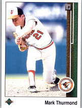1989 Upper Deck 571 Mark Thurmond  Baltimore Orioles - $0.99