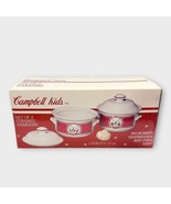 NIB CAMPBELL Kids Set of 2 Ramekins 15oz. Original Box Soup Bowls 1990 V... - £19.48 GBP