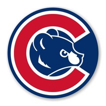 Chicago Cubs Round Precision Cut Decal - £3.13 GBP+